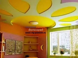 натяжные потолки в детской комнате